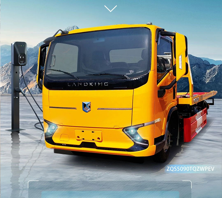 純電動清障車香不香 ，常奇濰柴新能源實(shí)力打個樣！