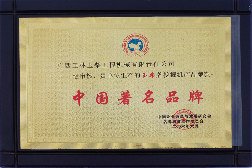 2006年中國著名名牌