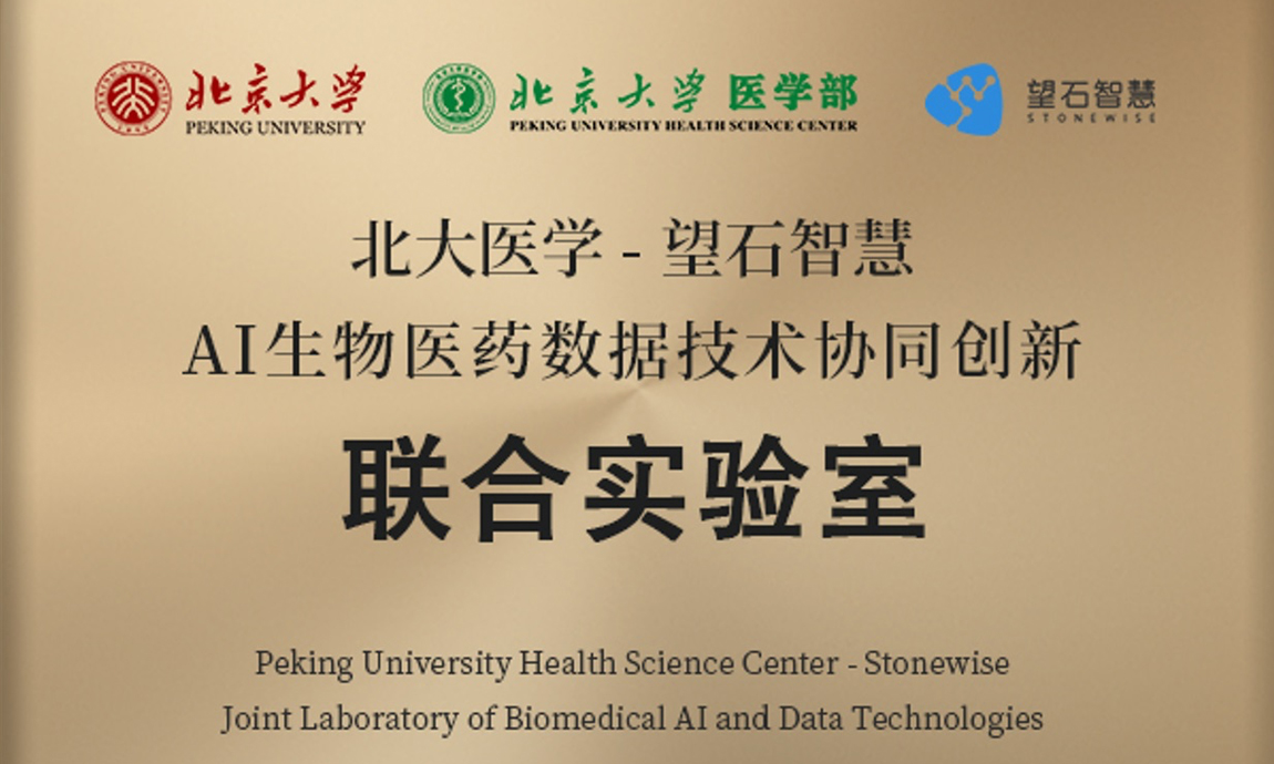 北大医学——望石智慧联合实验室正式挂牌