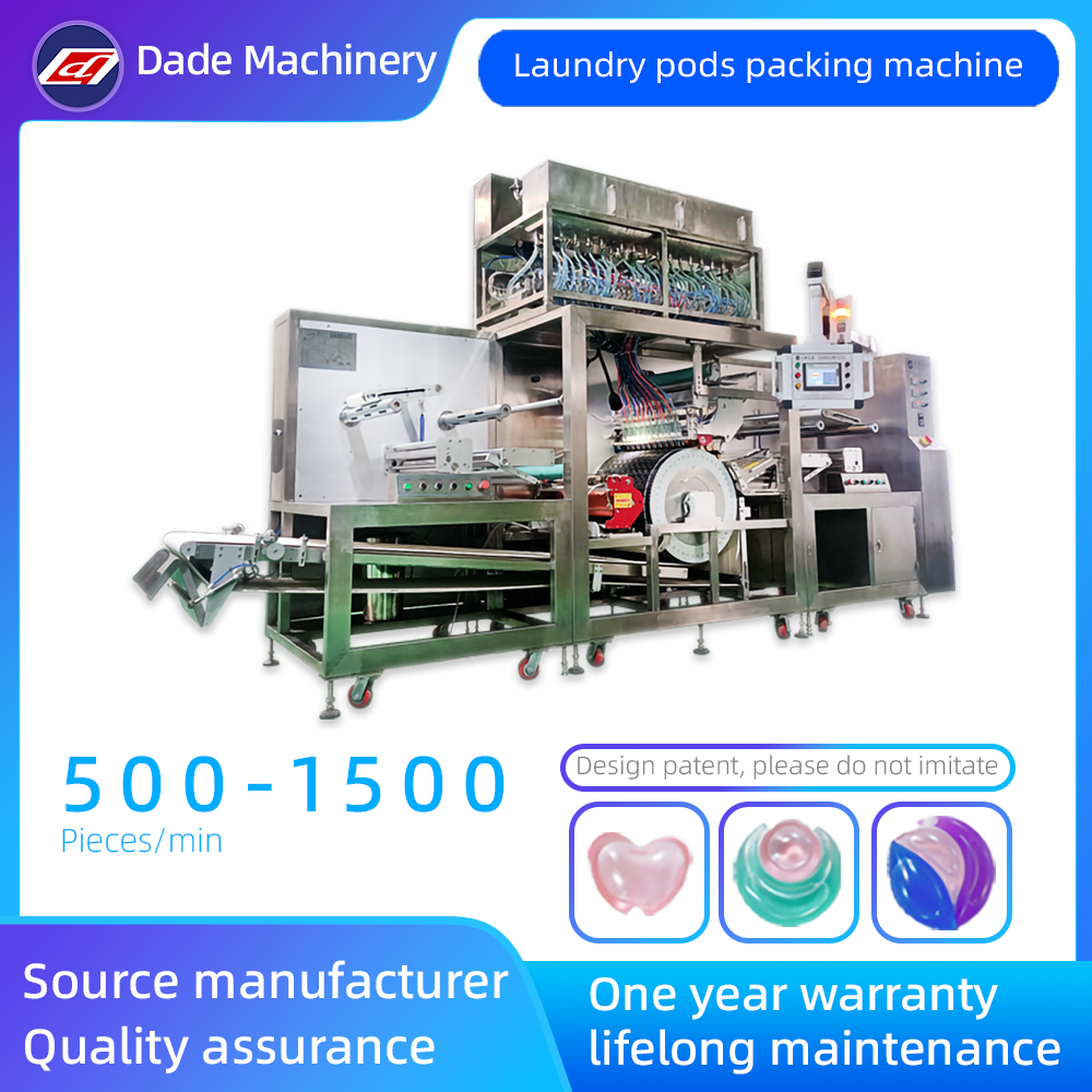 Laundry capsule packing machine