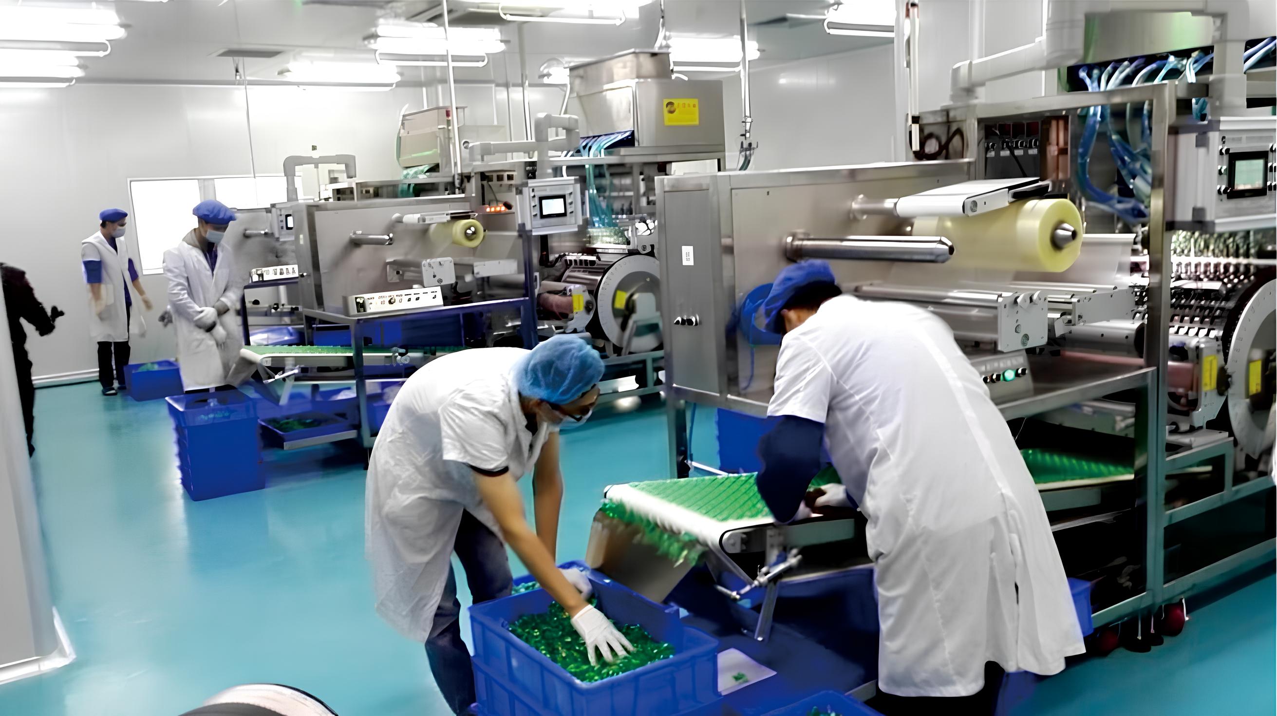 洗衣凝珠生產車間