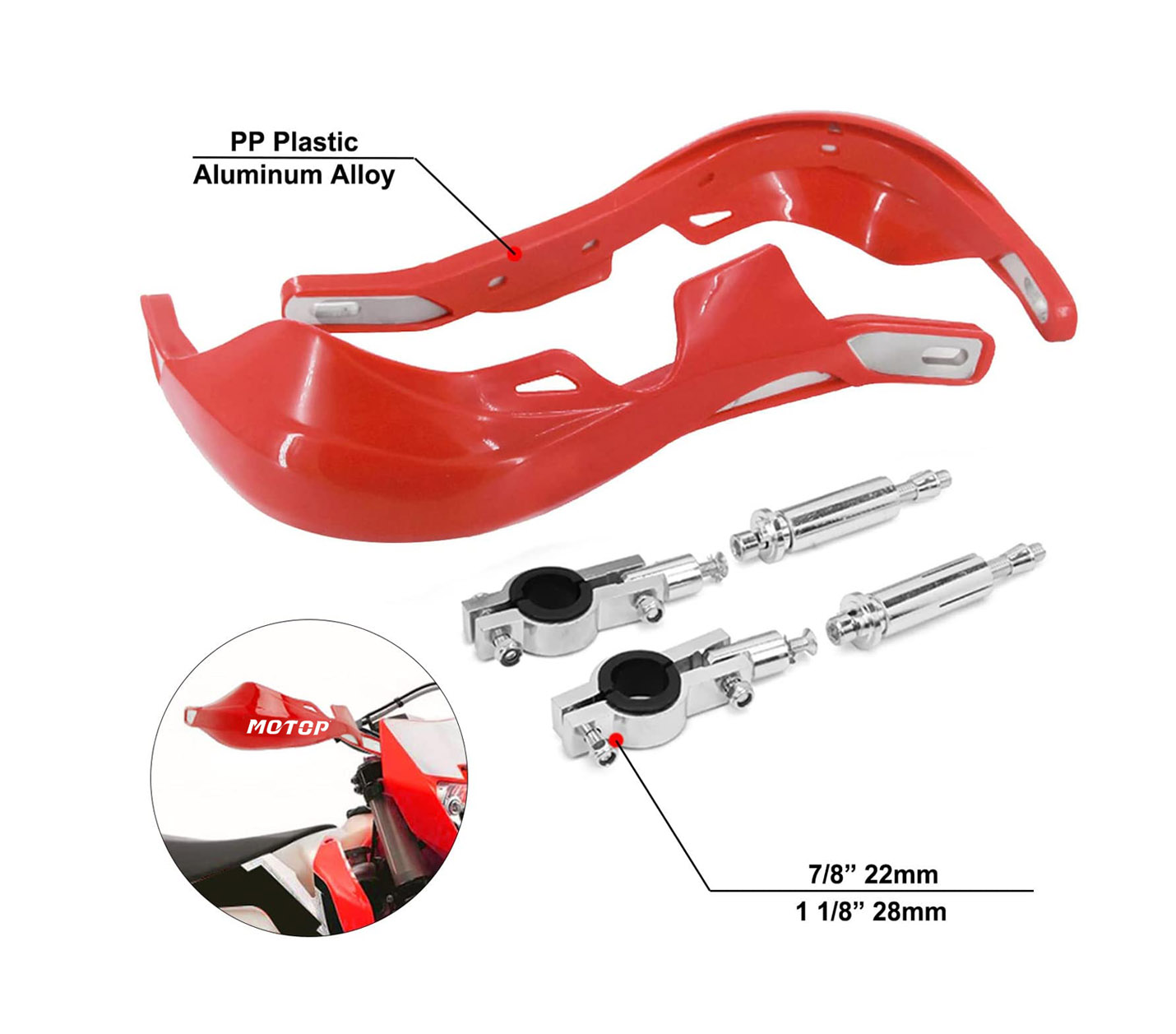 MOTOP UNIVERSAL HANDGUARDS