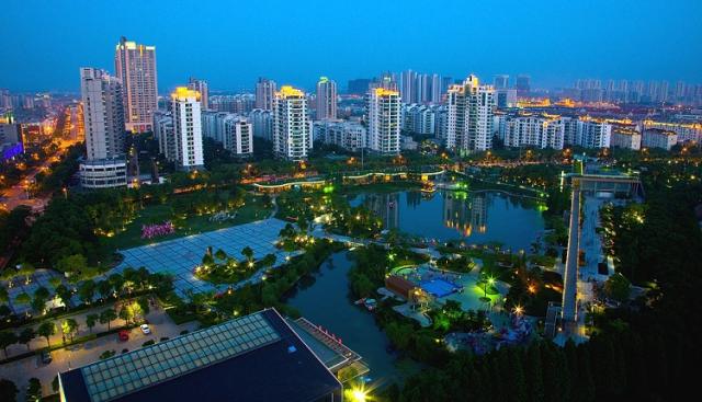 常州新北区新龙湖公园