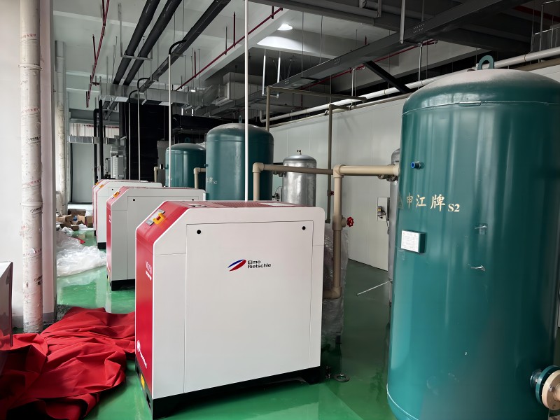 江西锂电油螺杆中央真空机组