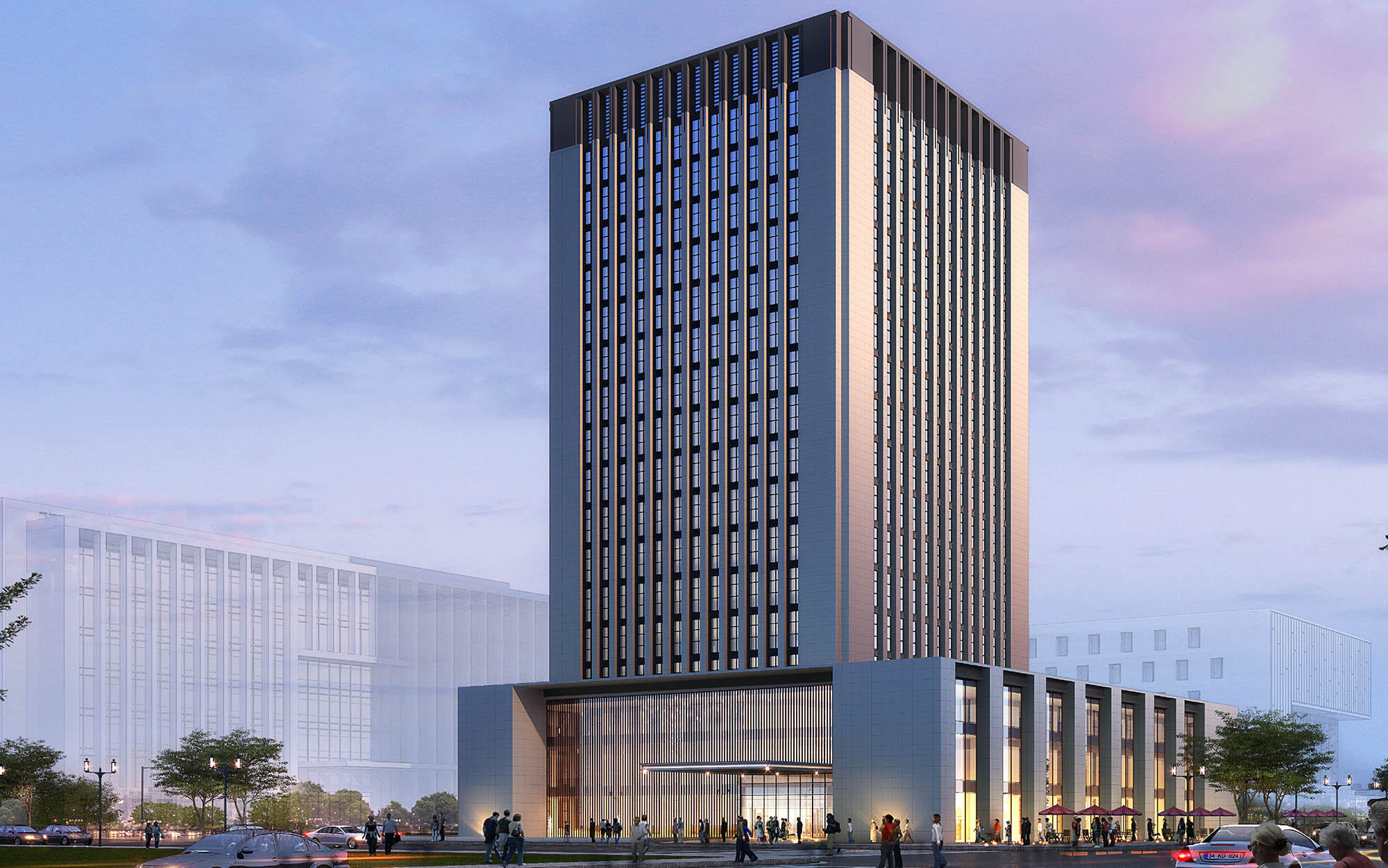 莒县沭东新城综合体