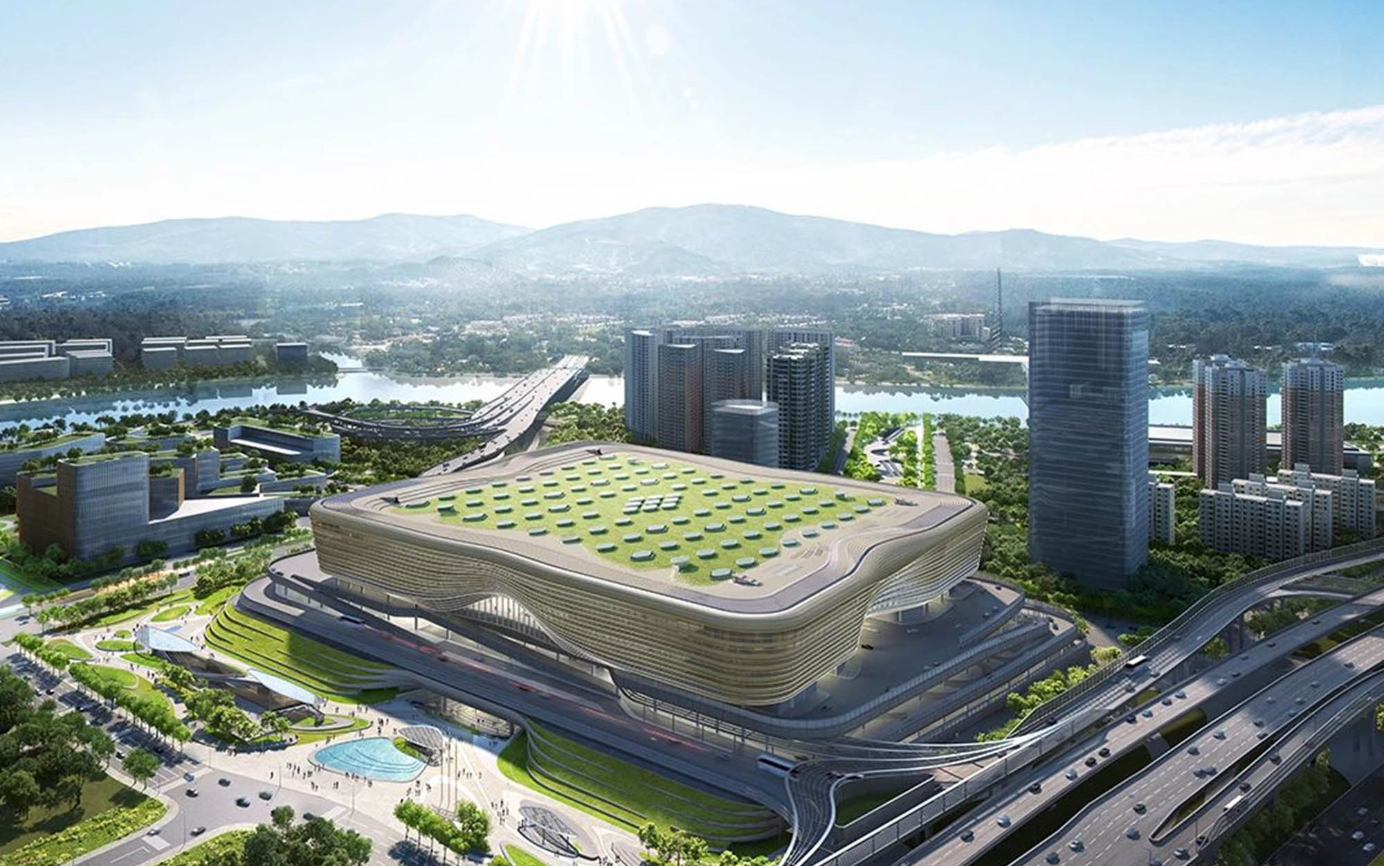 新皇岗口岸联检大楼