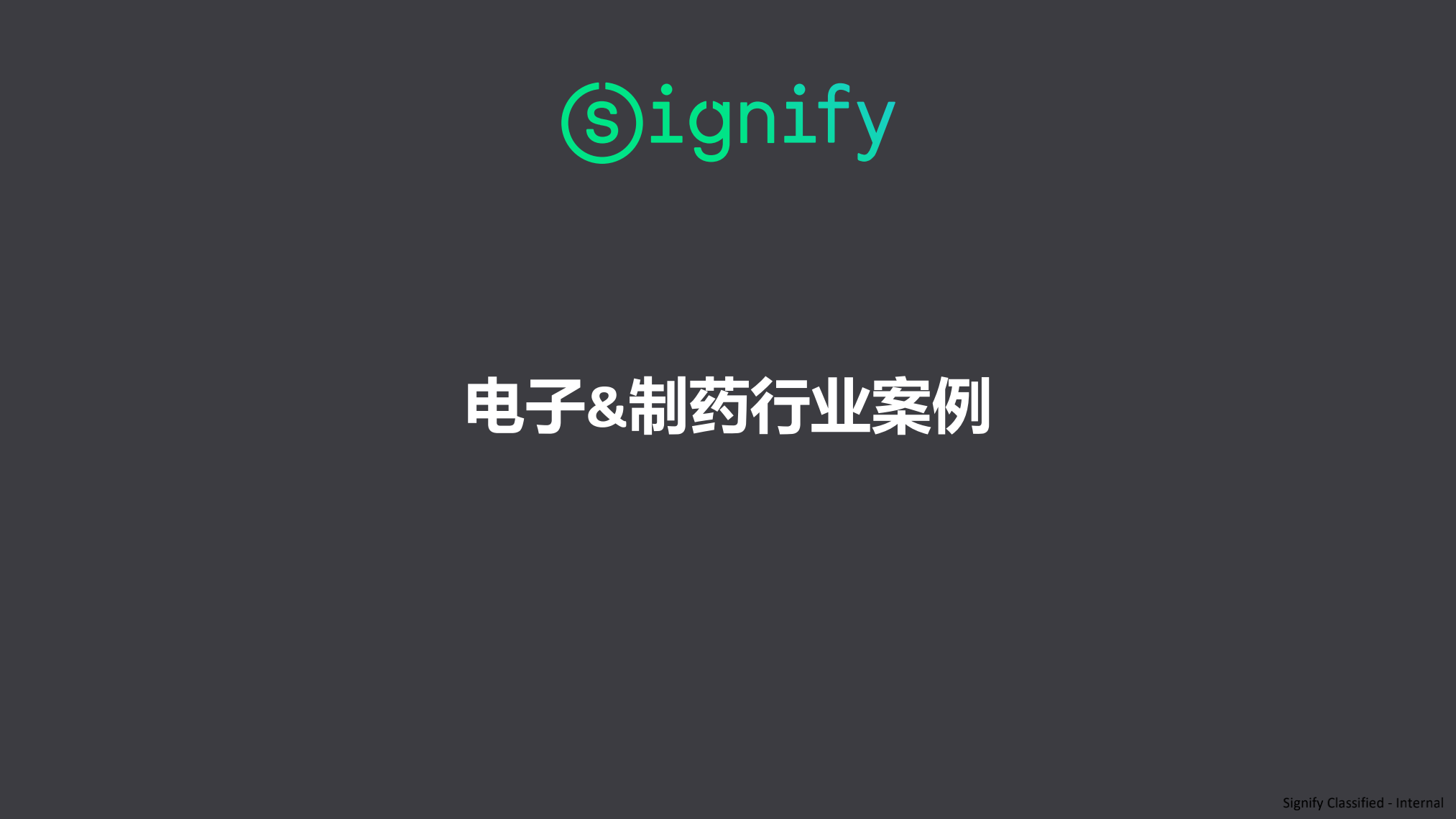 电子、制药行业案例