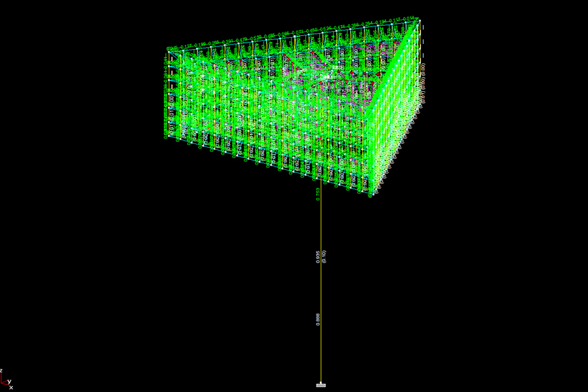 高炮廣告牌施工圖紙結構計算