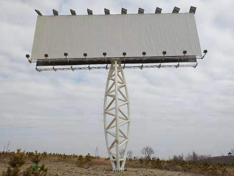 內(nèi)蒙古扎魯特旗管桁架柱鋼結(jié)構(gòu)廣告牌