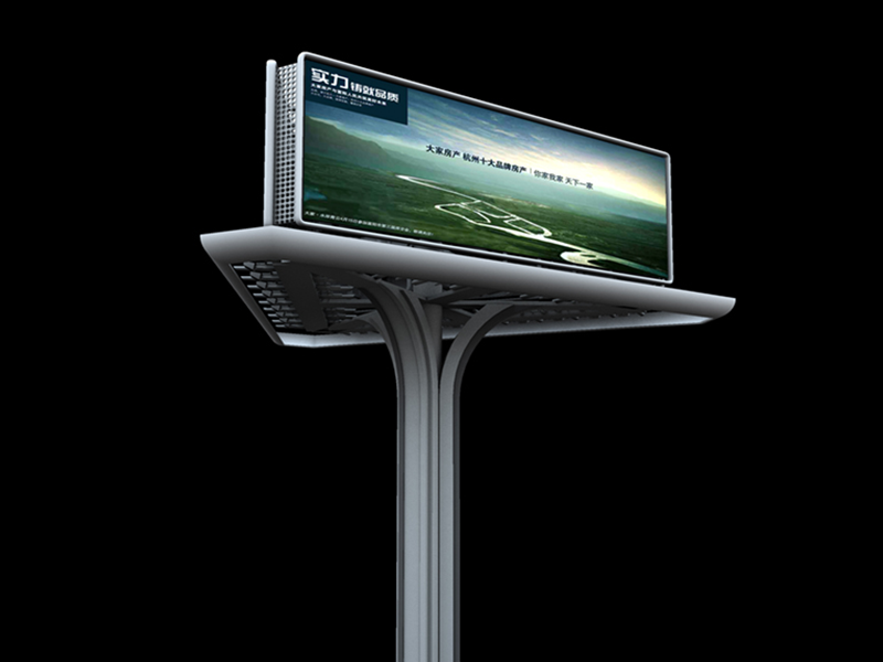 景觀造型三面高炮廣告牌，景觀造型-14