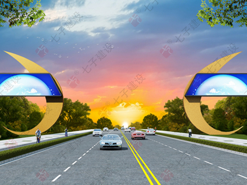 大型鋼結(jié)構(gòu)燈箱廣告牌