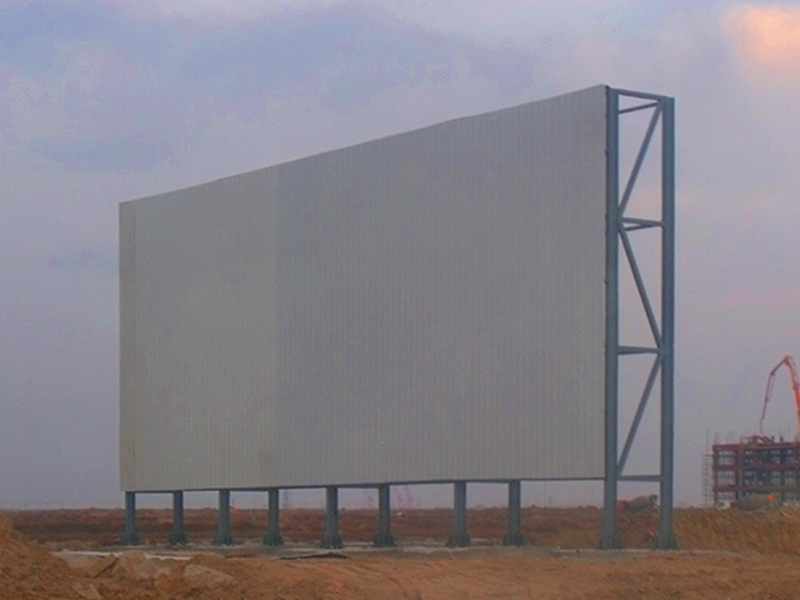 8米20米鋼結構落地廣告牌