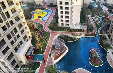 郑州鑫苑城六号院项目园林景观及雨污水工程