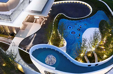 商丘悦珑府项目展示区景观工程