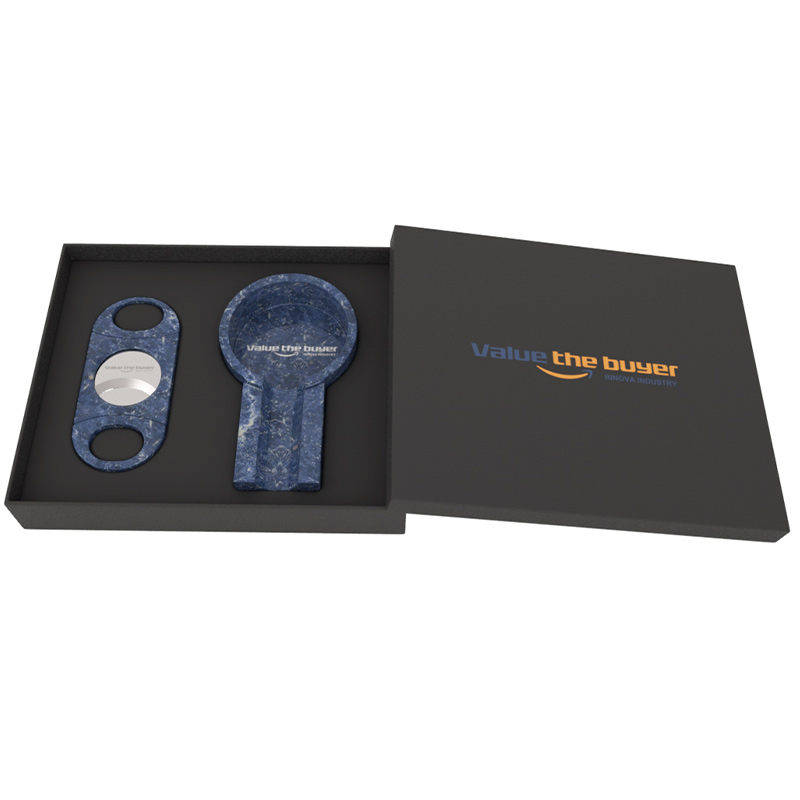 Cigar Ashtray Cigar Cutter Set