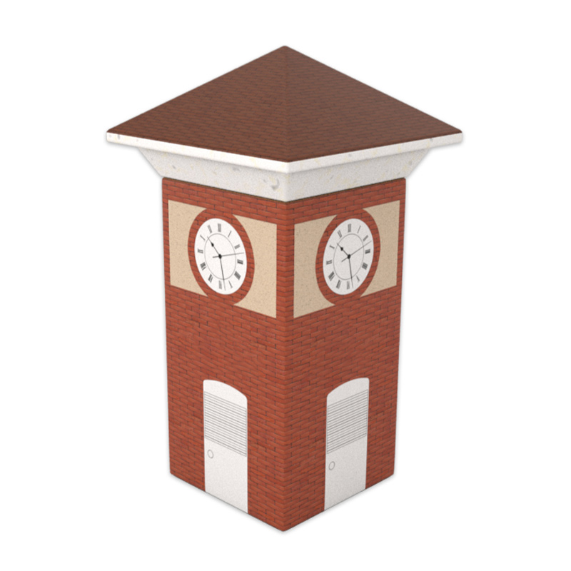 Desktop Wooden Cigar Humidor Jar for 25 cigars