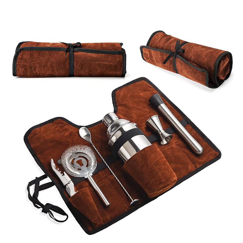 7 Pieces Cocktail Shaker Set