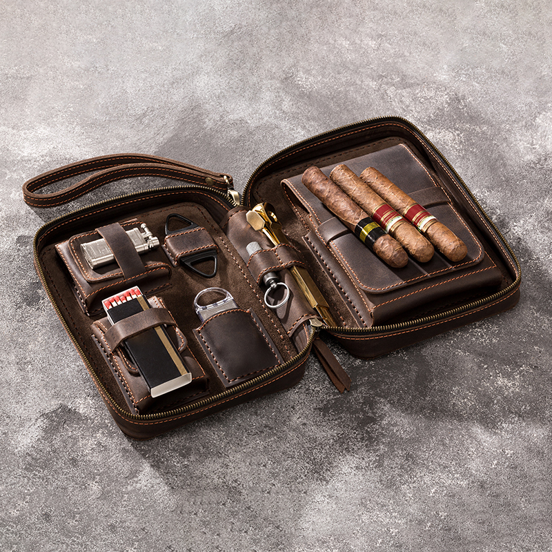Leather Cigar Pouch