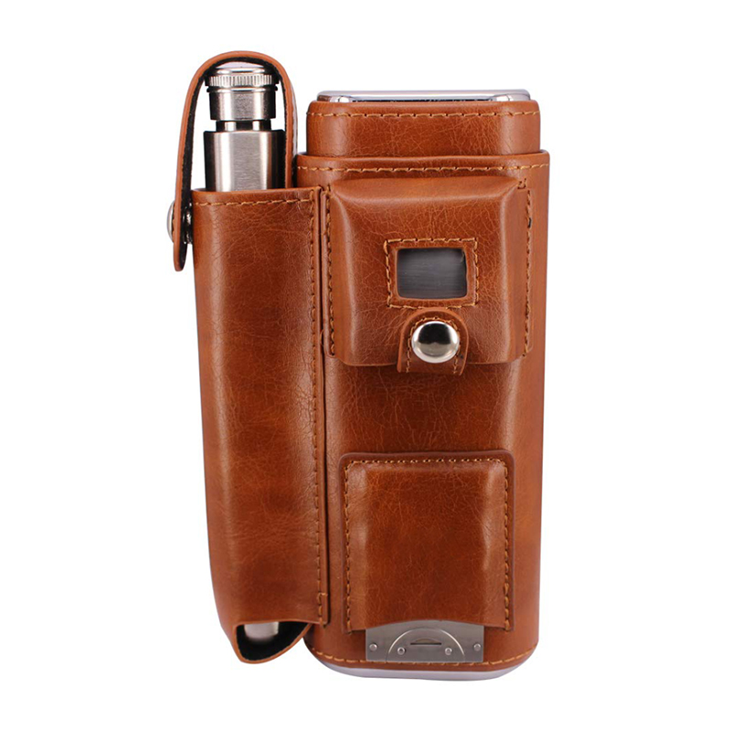 Portable Cigar Case Set with Accessories