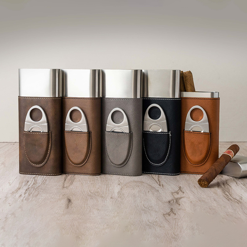 Leather Cigar Tube