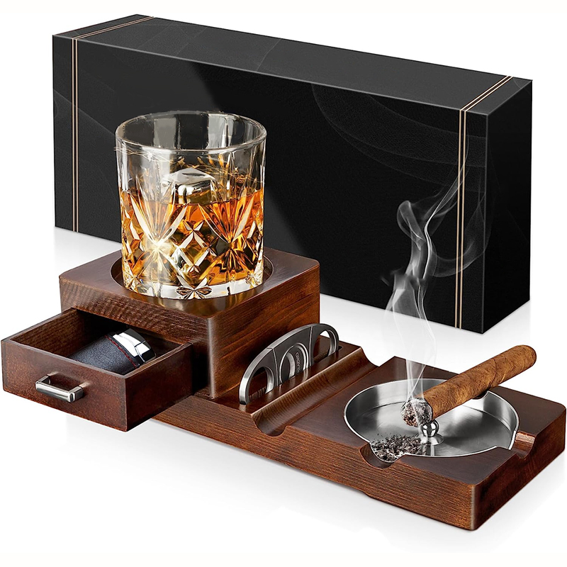 Cigar Accessories Bar Set