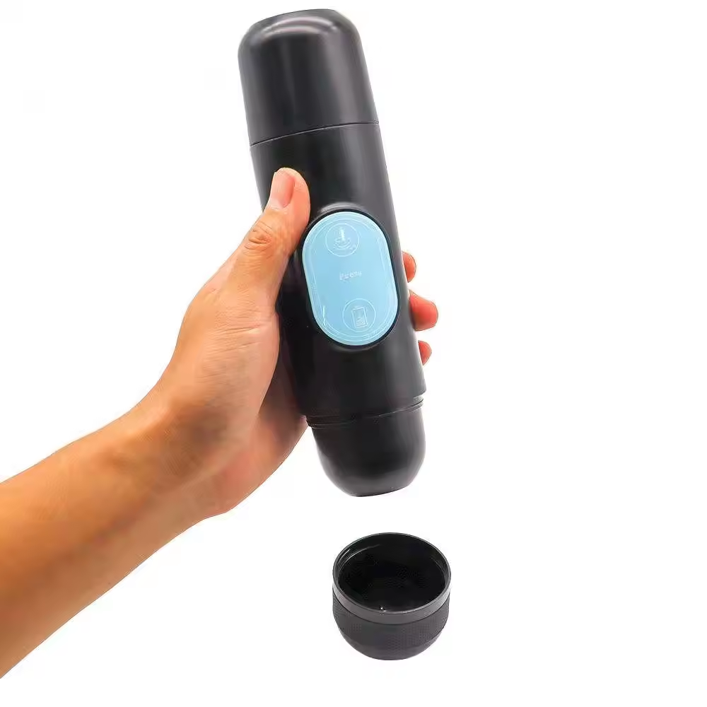 2 In 1 Mini   Portable Lithium Battery Power Charging Capsule Coffee Powder Coffee Machine