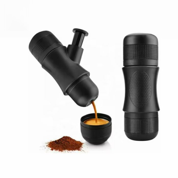 Portable Manual Hand Press Nespresso Capsule or Coffee Powder Coffee Espresso Machine Maker Outdoor