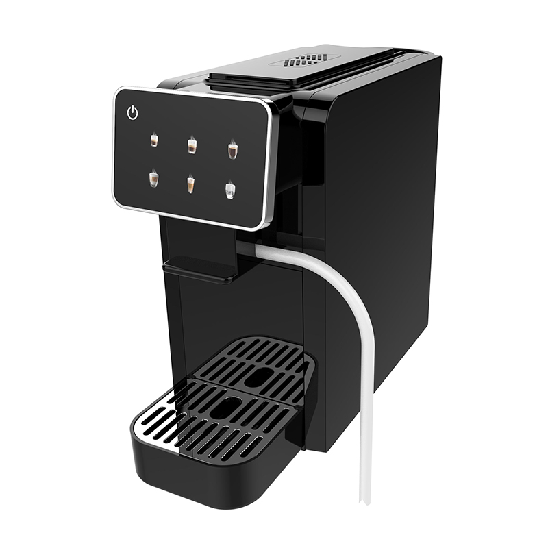 Commercial Smart Automatic Screen Touch Cappuccino Latte Capsule Coffee Maker With Milk Tube
