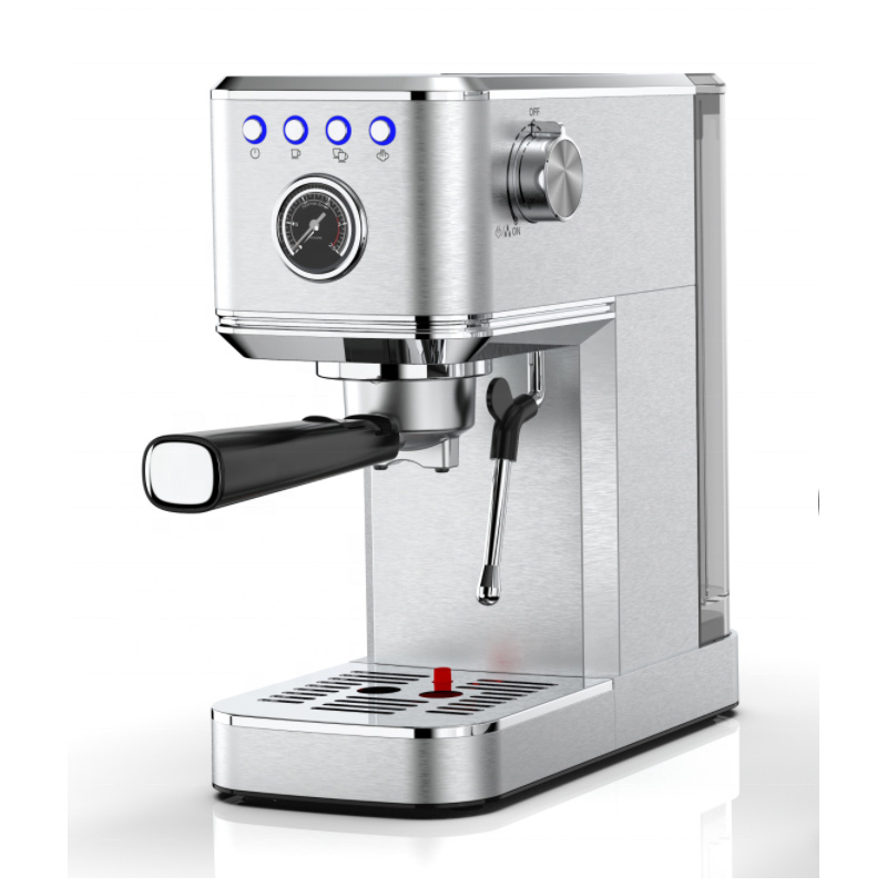 High pressure 20bar ULKA fast heating latte cappuccino Espresso Semi-automatic coffee machine with milk frothing