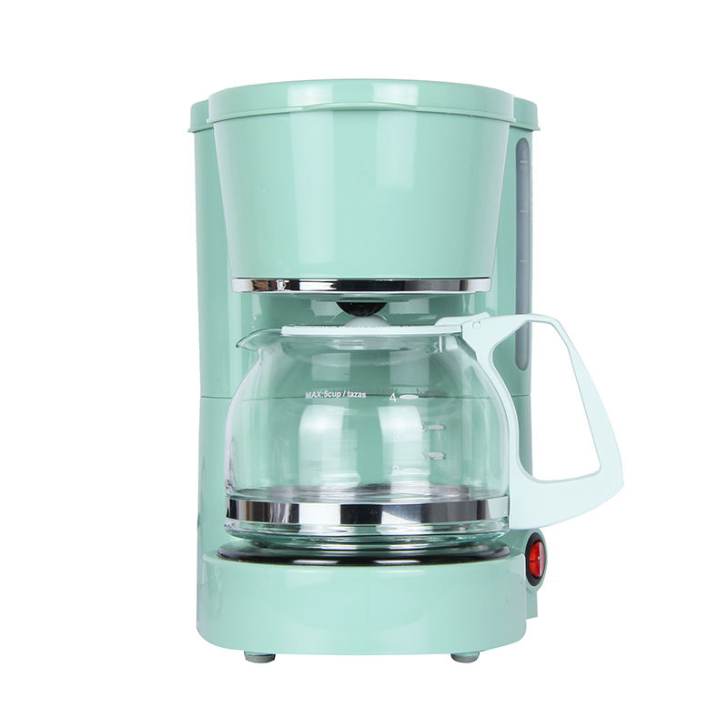 Electric Portable 4 Cups Coffee Powder Drip Coffee Maker 600W With Removable Filter Basket Home Office Use