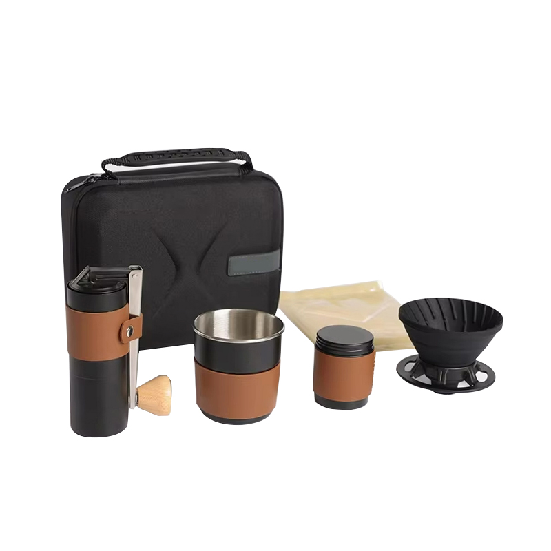 Outdoor Camping Manual Coffee Grinder Coffee Set