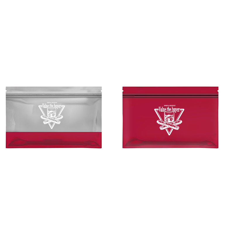 Custom Logo Print Zip Lock Tobacco Bag Packaging Pouches PE Barrier Cigar Wrap Slider for Cigar Humidor Case