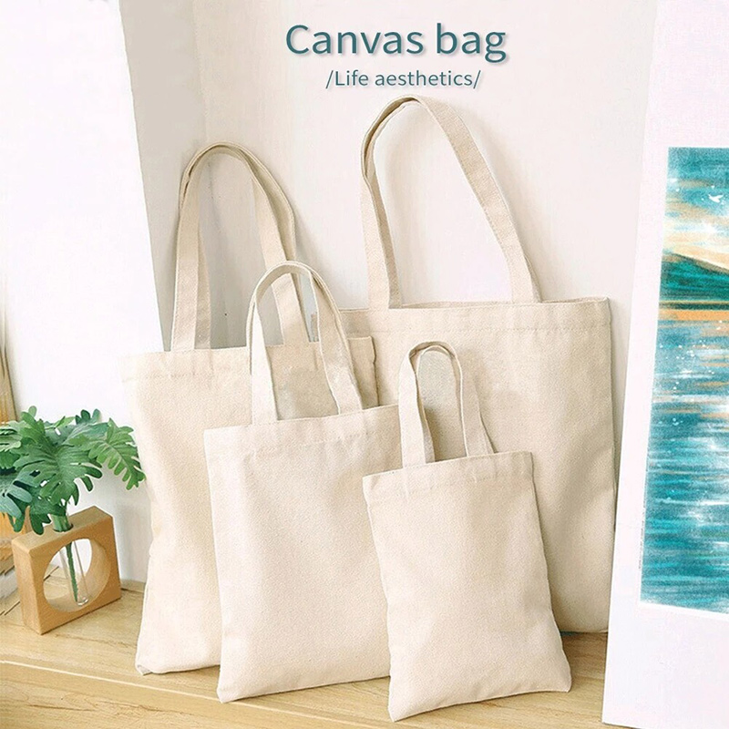 Reusable Economical Cotton Tote Bag Blank Canvas Tote Bag