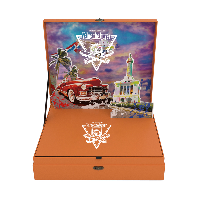 Custom Cigar Paper Boxes Gift Luxury Display Humidor Cigar Box