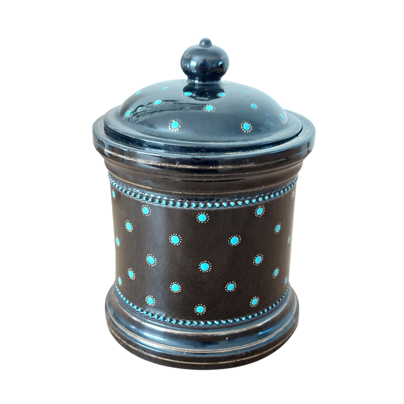 Custom Cigar Tube Large Capacity Ceramic Sealed Storage Cigar Humidor Box Cigar Moisturizing Jar