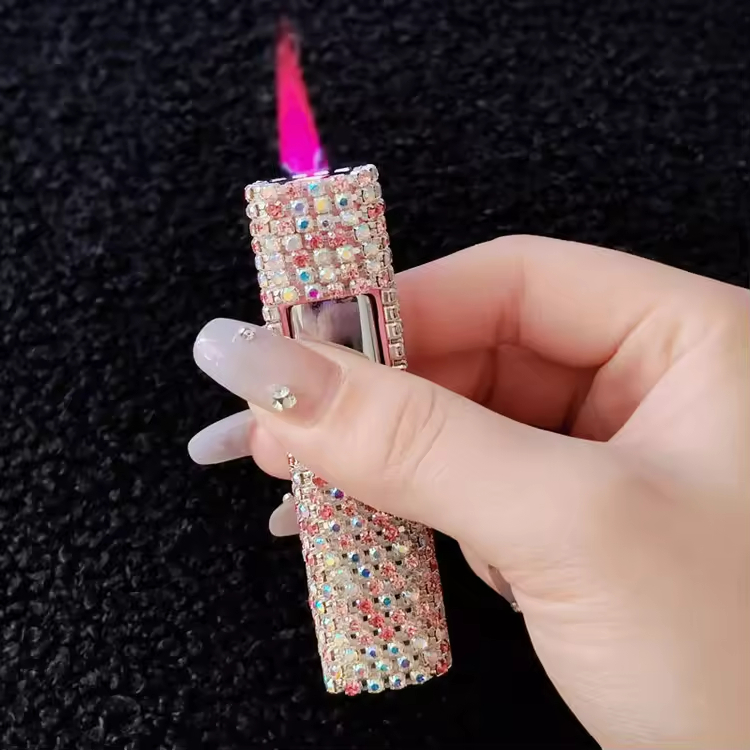 New Best Gift for Lady Girlfriend Gas Lighter Cigar Lighters Luxury Lighter