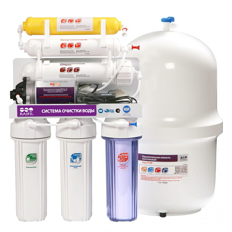 Водоочиститель QM-88 (RO905-650BP-EZ)