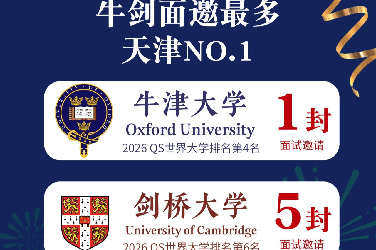 2026牛津剑桥，谁拿到了录取“门票”？