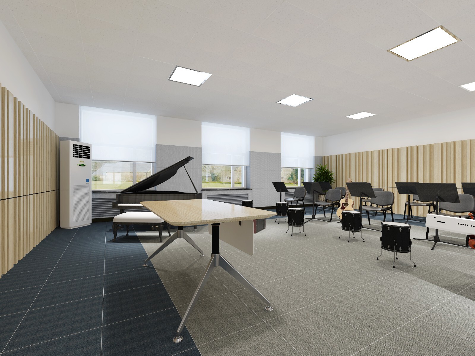 天津音乐学院音乐教室改造