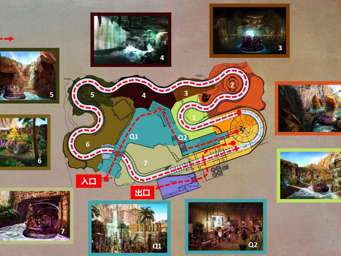 海花岛漂流河及山间河流