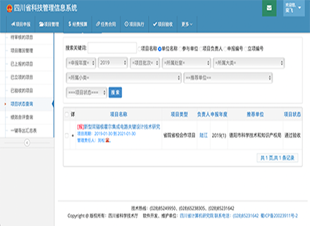 The provincial science and technology project undertaken by Hucan Electronics completed acceptance this month