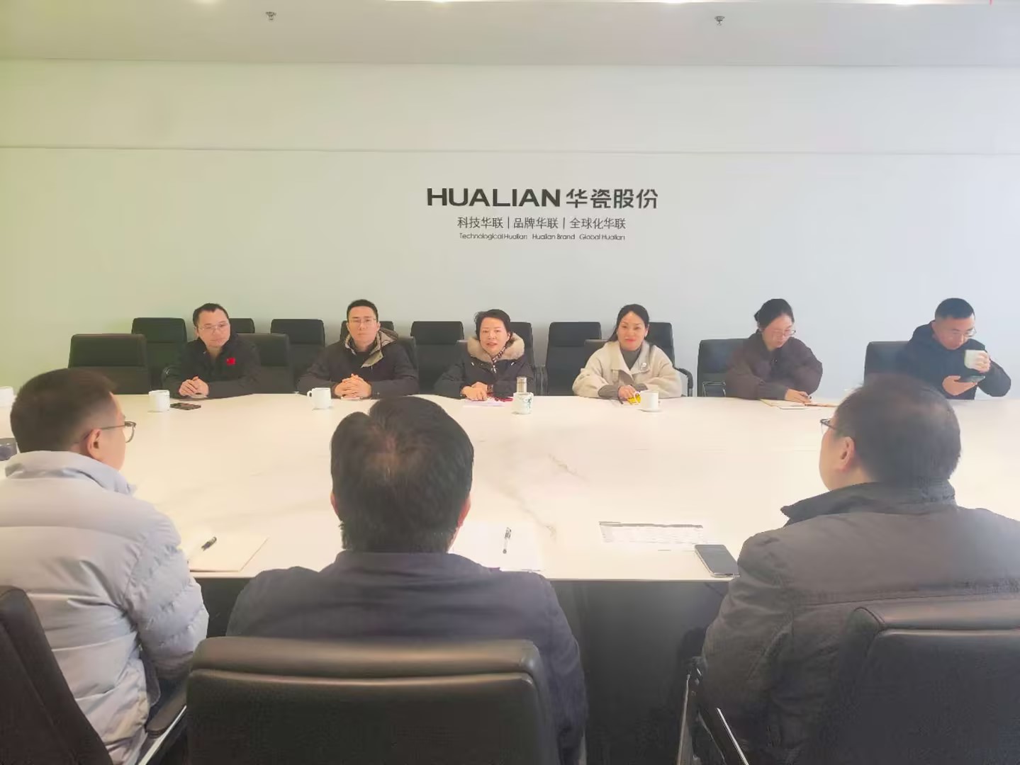 株洲市統(tǒng)計(jì)局領(lǐng)導(dǎo)蒞臨華瓷股份開(kāi)展調(diào)研工作