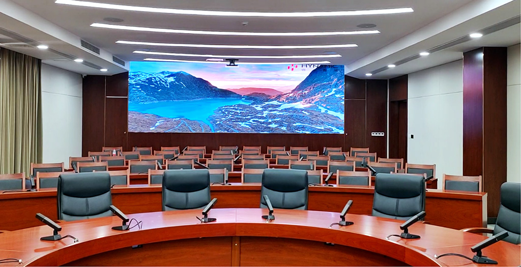 中部某部高标清系统，兼容对接会议系统