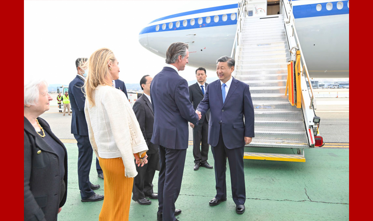 【时政要闻】习近平同美国总统拜登举行中美元首会晤