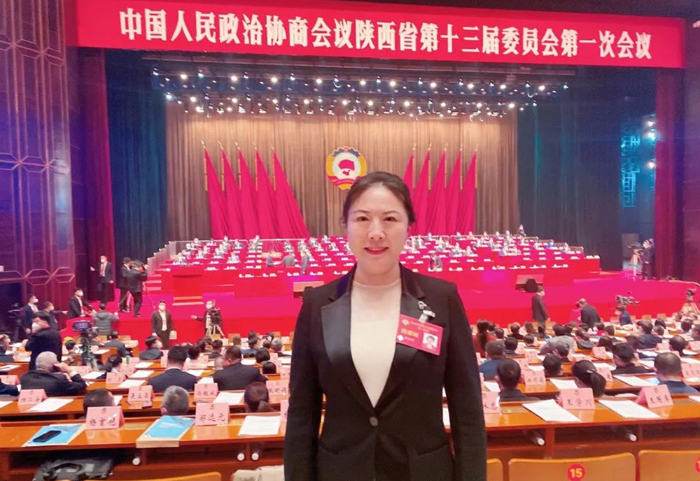 Director Zhang Yangqiu was elected member of the 13th CPPCC Committee of Shaanxi Province