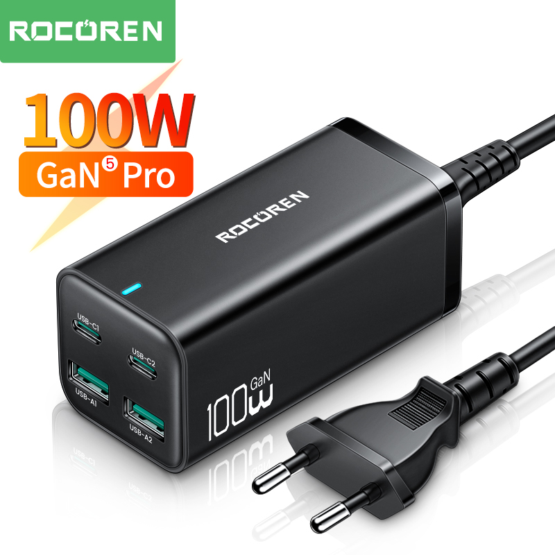 GaN 100W Desktop Charger