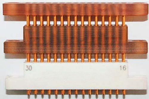 E43E series printed circuit board electrical connector