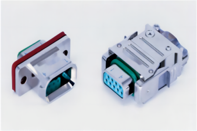 E24Z series post-crimped loose rectangular electrical connectors