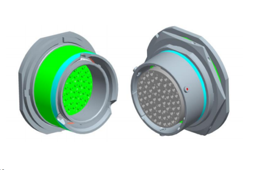 EWL- RSL -48999 I Series Cabinet Floating  Electrical Connector