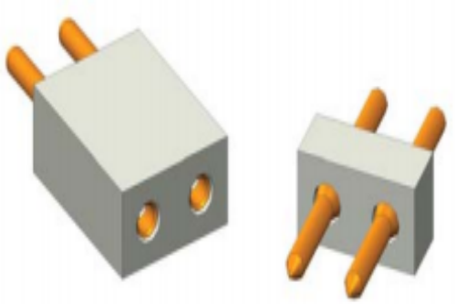 E43B series printed circuit board electrical connector